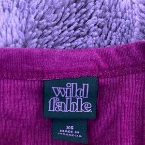 Wild Fable- Purple tank